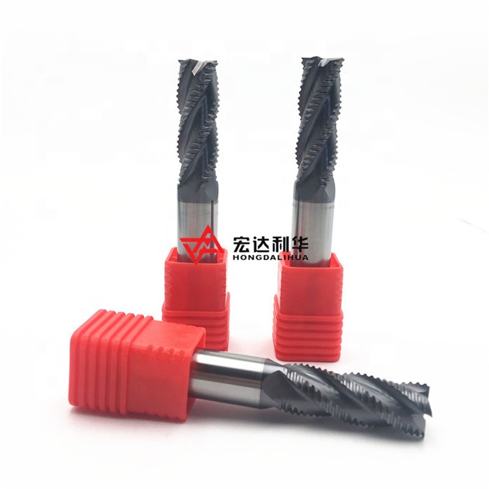 HRC55 Solid Carbide End Mill Flat End Mills for Aluminum Cutting