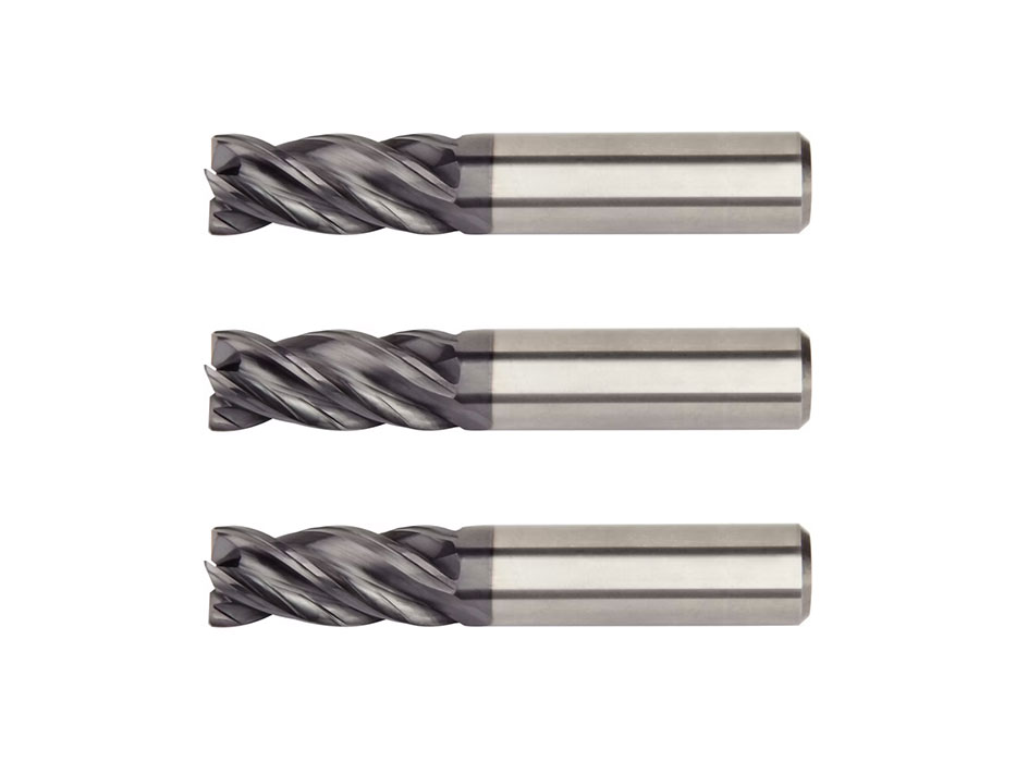 Kennametal HARVI I TE Solid Carbide 4 Flute Radiused End Mill for Dynamic Milling Steel Stainless Steel Titanium Alloy Machining