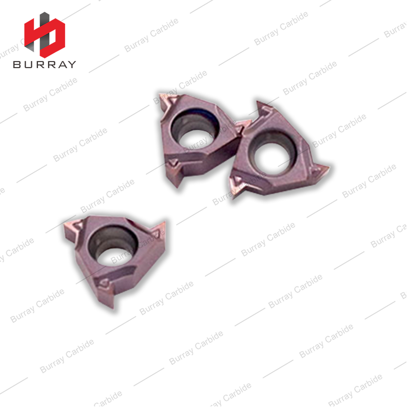 Indexable CarbideThreading Inserts 08IRA60 60deg V Partial Profile Threading Insert Internal Threading and Grooving