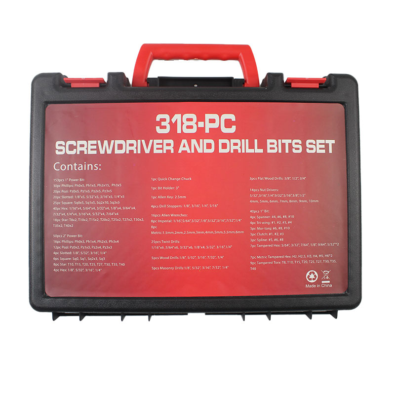 318PCS Drill Bit Set 9