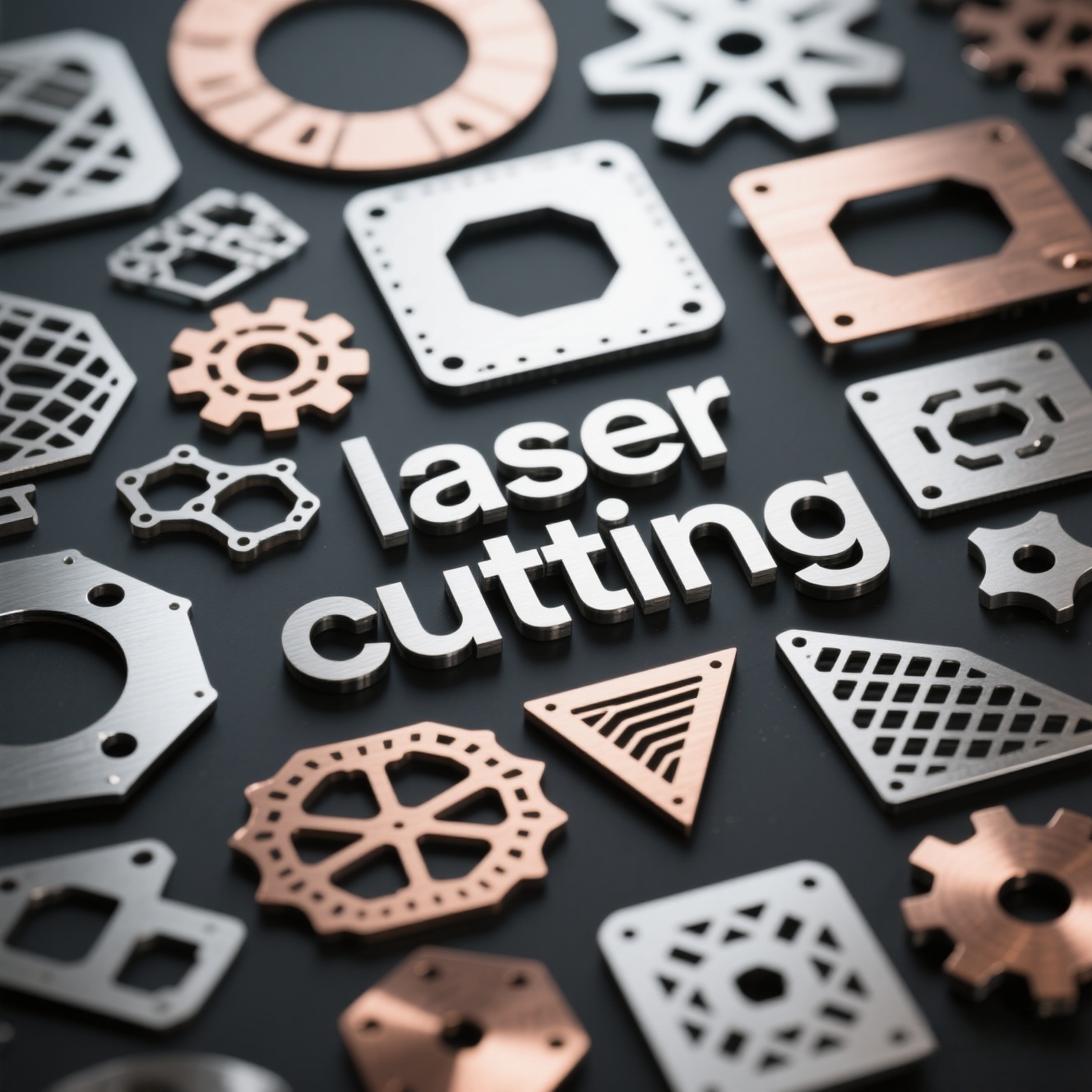 Custom Sheet Metal Service Metal Laser Cutting Parts Aluminum Stainless Steel Copper Custom Metal Laser Cutting Service