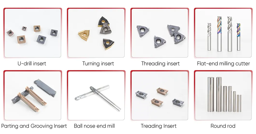 Main CNC tools