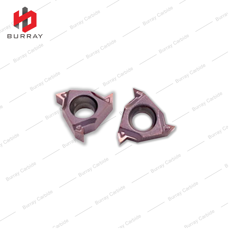 Indexable CarbideThreading Inserts 08IRA60 60deg V Partial Profile Threading Insert Internal Threading and Grooving