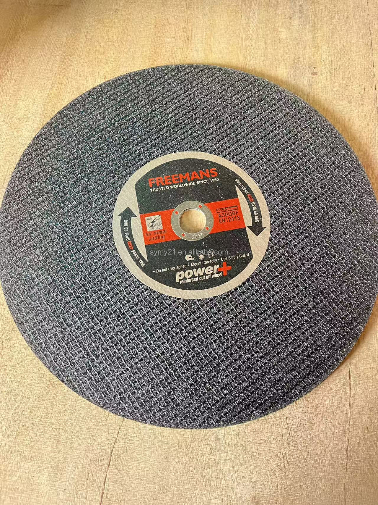 Factory Low Price Spot 14 Inch Cutting Metal/SS Off Cutting Discs 355*3*25.4mm Abrasive Tools Stainless Steel Cutting Disc