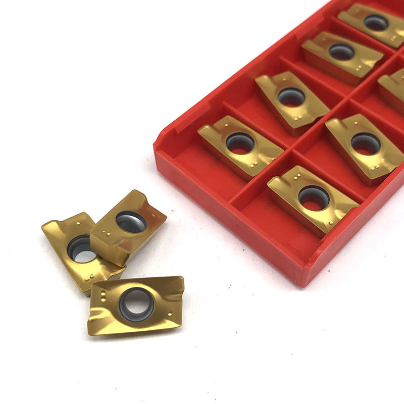 10 X APMT1604PDER 25R0.8 90hrc Uncoated Indexable Tungsten Carbide Inserts OEM External Turning Tool