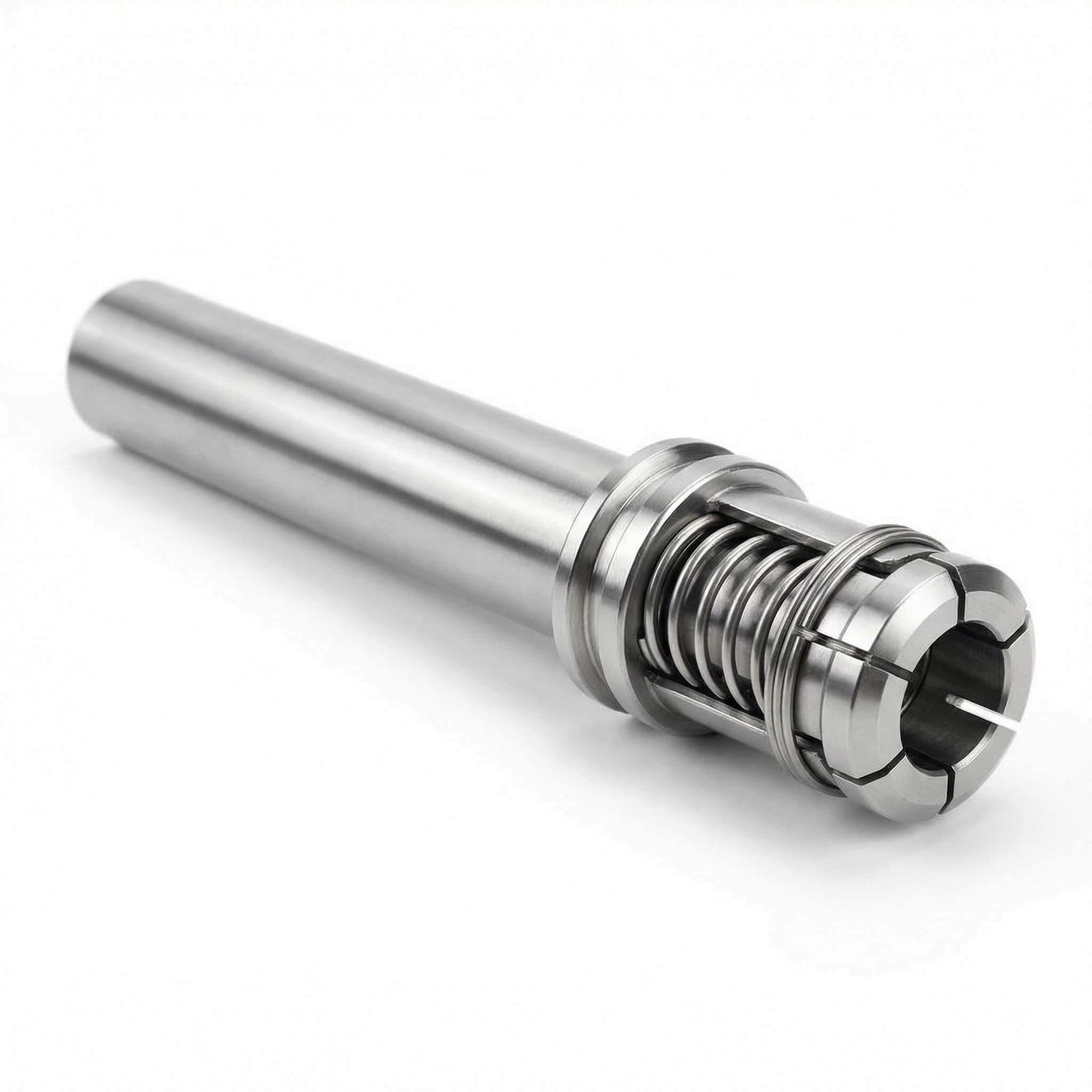 High Precision Stainless Steel Collet Chuck Tool Holder and Spiral Milling Cutter Custom CNC Machined Cutting Tools for CNC