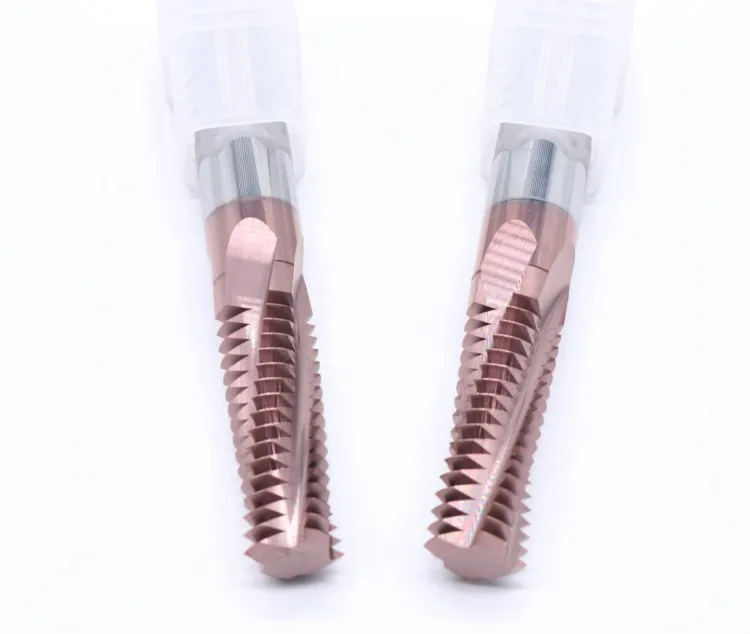 Solid Tungsten Carbide End Mill CNC Tool Carbide Cutter Thread Milling Cutter