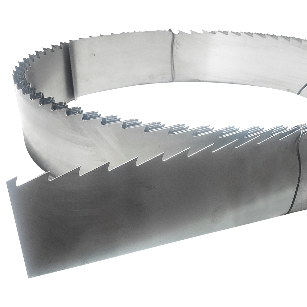 Long Service Life Industrial Wide Band Saw Blades Superior Sharpness for Timber and Log Cutting