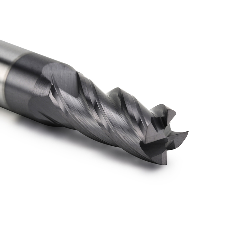China Manufacturer High Quality Oem Custom Solid Carbide Square Ball Nose End Mill CNC Milling Cutter for Metal