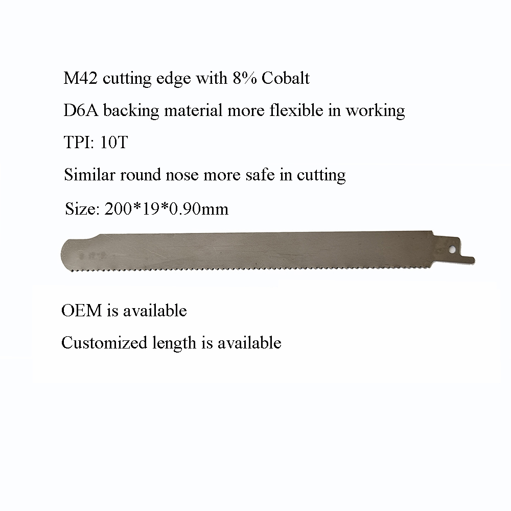 8% Cobalt Sawzall Blades - Universal Shank Reciprocating Saw Blade for Extreme Metal Cutting