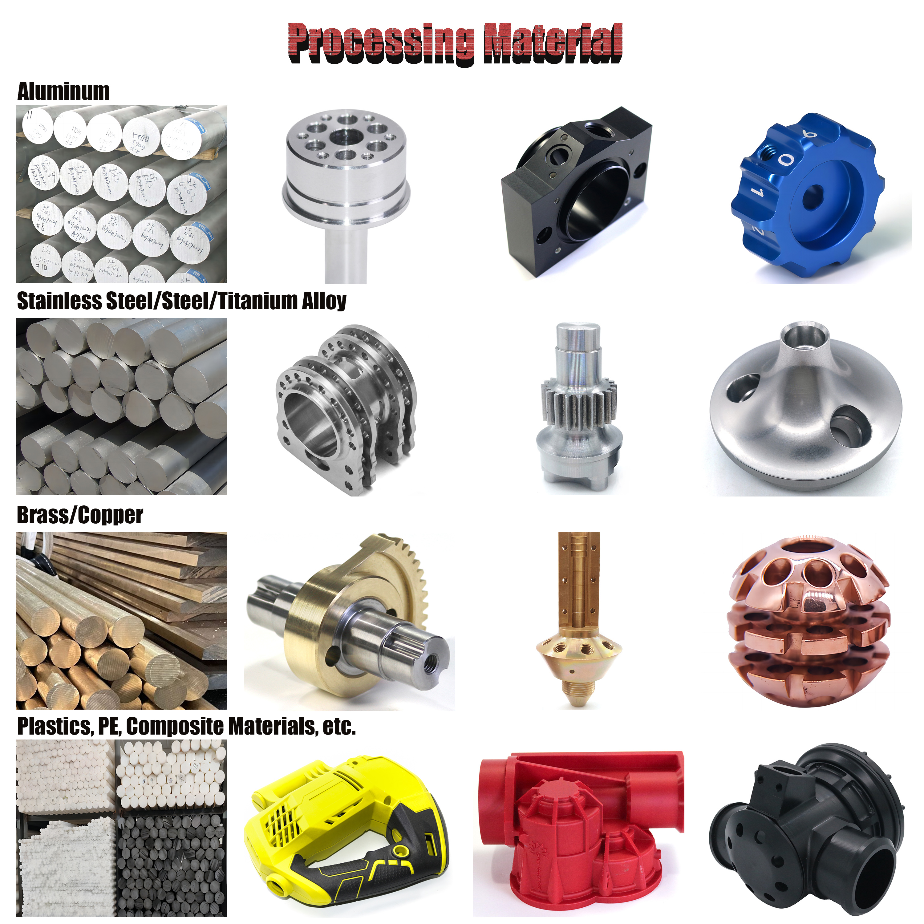 Custom CNC Machining Center Manufacturer | CNC Milling &amp; Turning Parts | Aluminum, Stainless Steel, Brass | Tolerance &plusmn;0.005mm