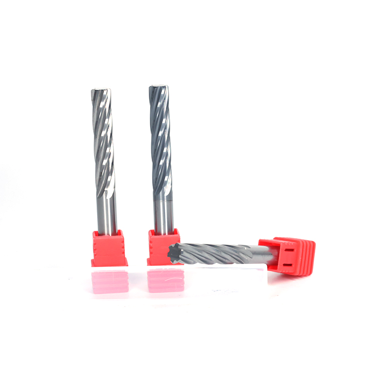 High-Precision Spiral Reamer with Extended Straight Handle H7 Reamer in Sizes 6/8/10/12mm