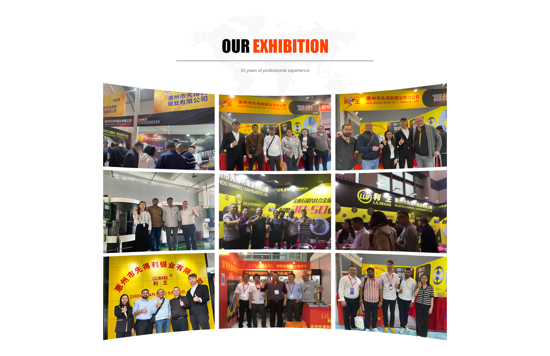 Exhibition booth presentation