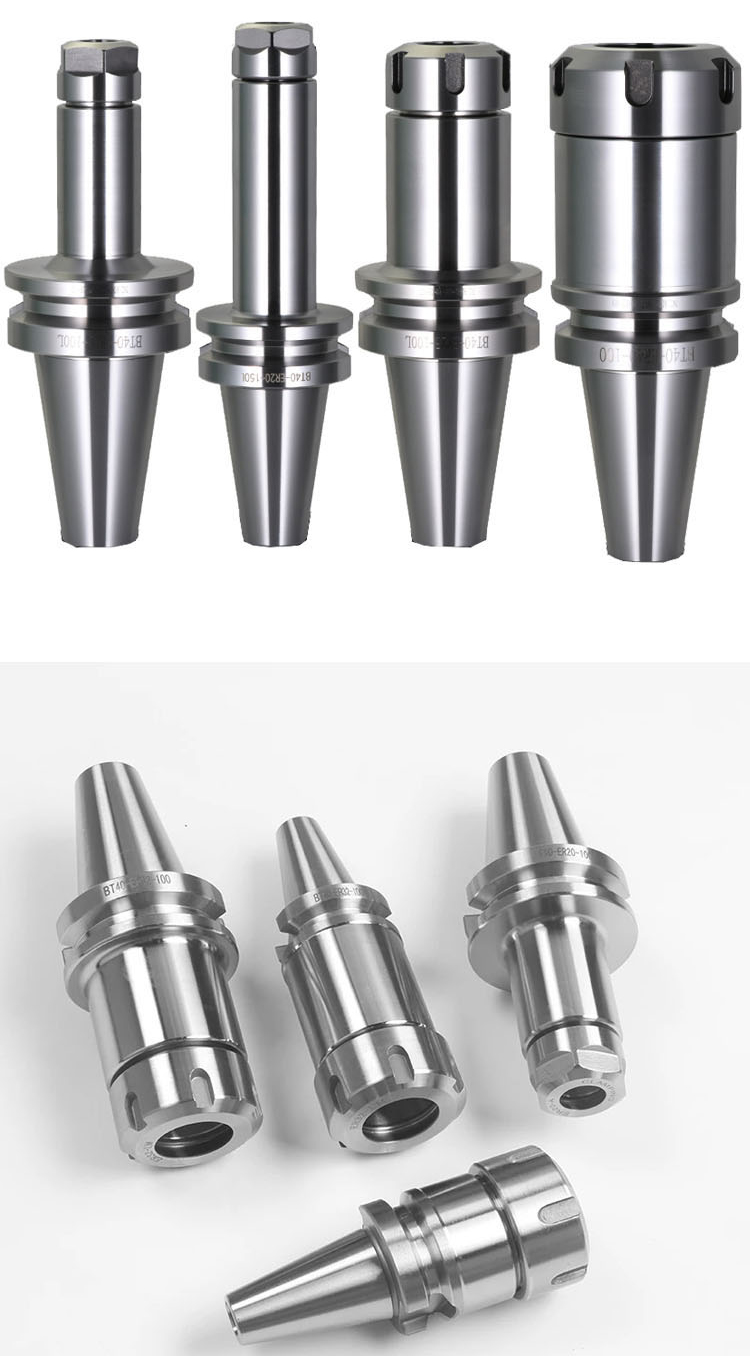 CNC Tool Holder Spring ER Collet BT30 BT40 Tool Holder ER Clamp Holder ER Milling Collet Chuck Sets Machine Tool Accessories