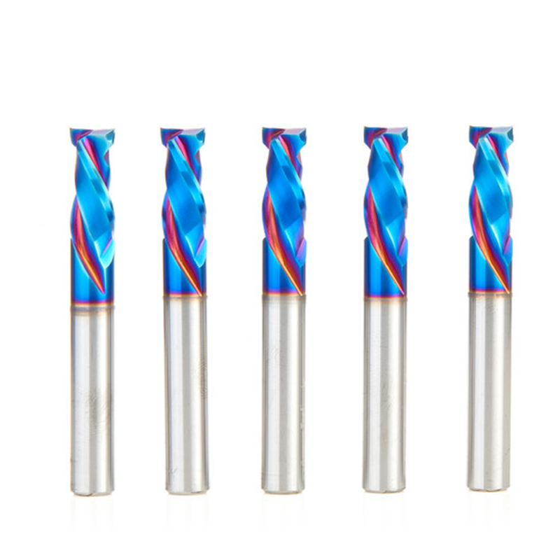 Factory OEM Customizable Solid Carbide Milling Cutter CNC Tools Cut Endmill 2/4 Flute One Flute Ballnose Spiral Router Bit for
