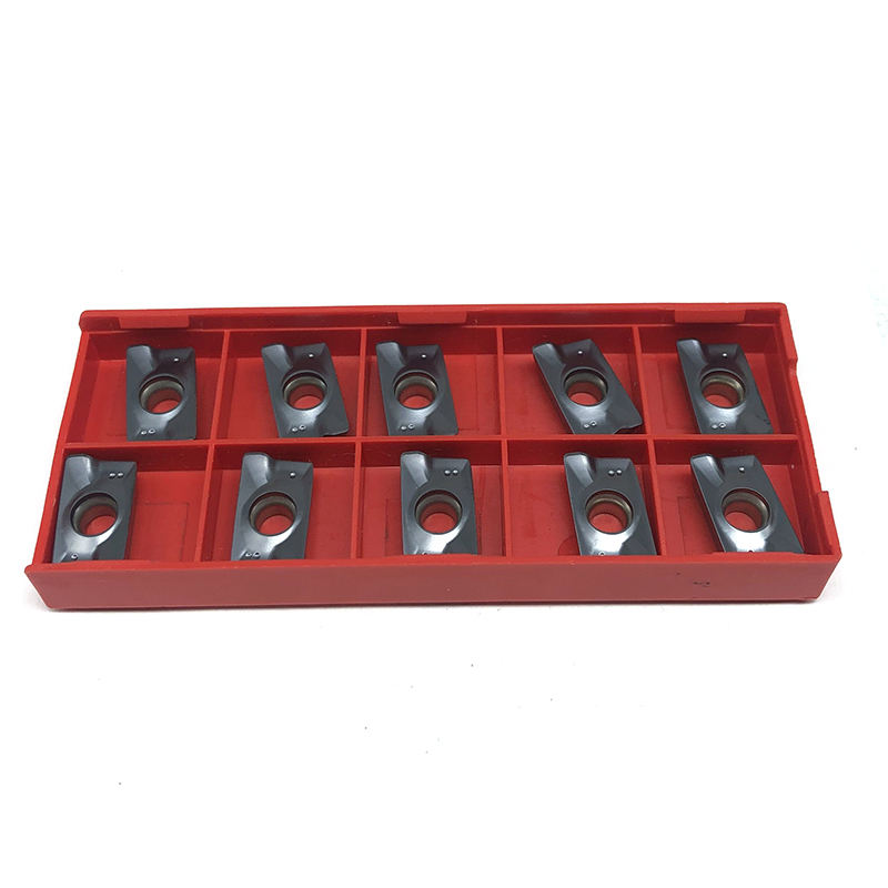 10 X APMT1604PDER 25R0.8 90hrc Uncoated Indexable Tungsten Carbide Inserts OEM External Turning Tool