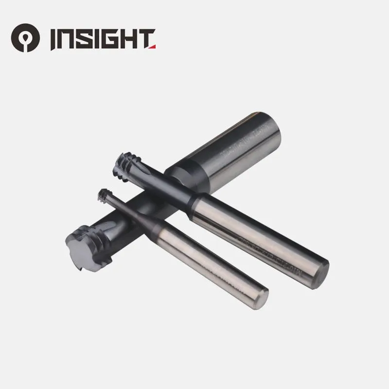 CNC 55/60 ISO Solid Carbide Pith 0.2 - 5.0 Thread Milling Cutter