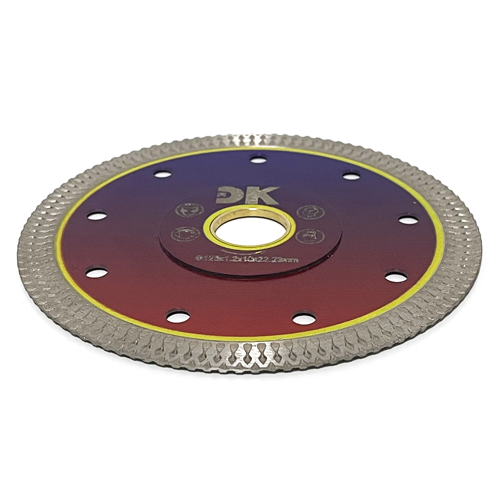 Sintered Stone Cutting Disc Mesh Diamond Circular Saw Blade Tile Porcelain Blade 125mm