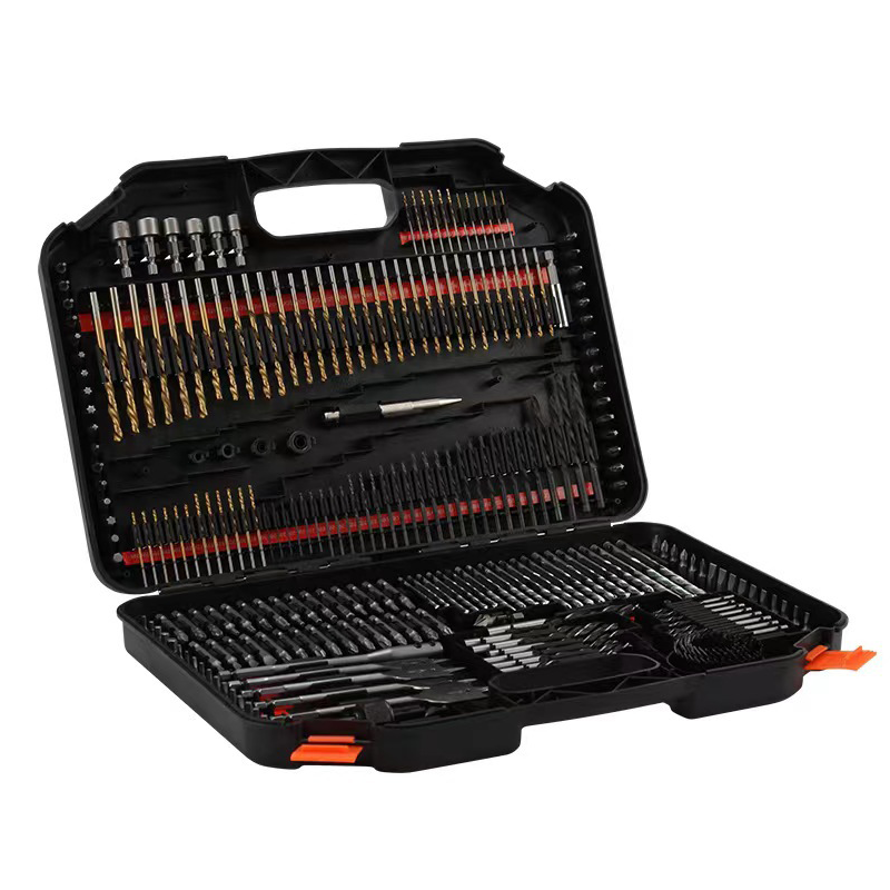 246pcs Drill Bit Set for Metal Wood Masonry DIY Projects Durable and Comprehensive Tool Kit