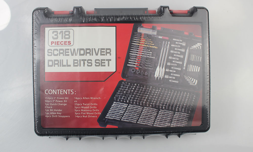 318PCS Drill Bit Set 18