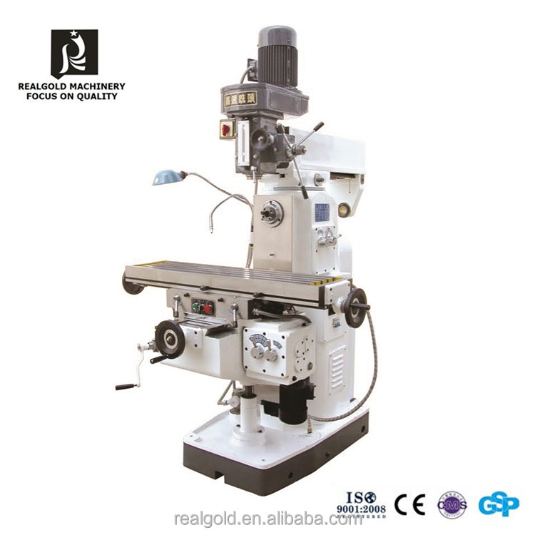 ZX6350 Manual Milling And Drilling Machine Horizontal And Vertical Head Price