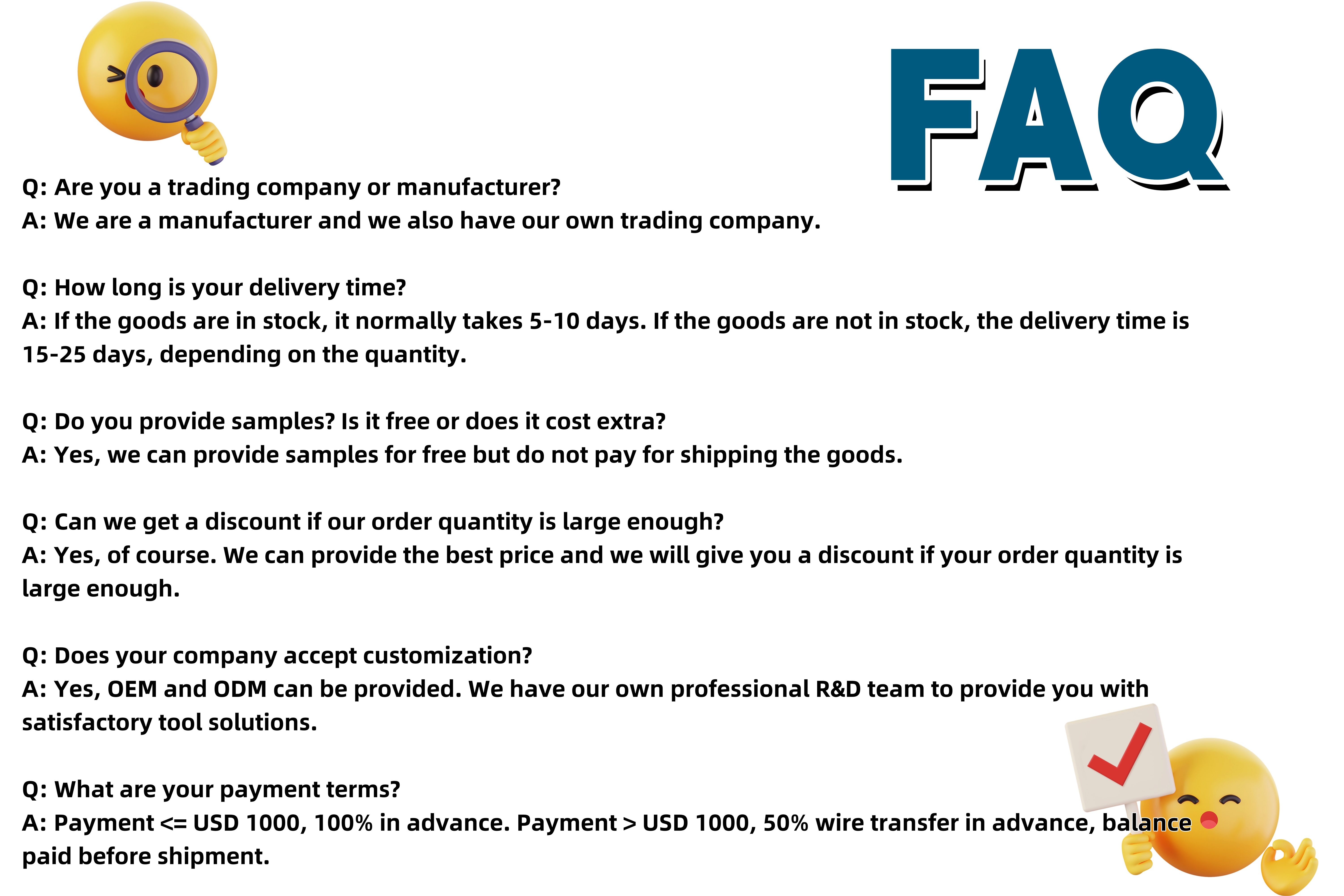 FAQ Overview