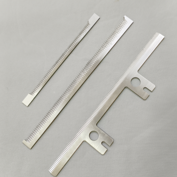 High durability packaging blades