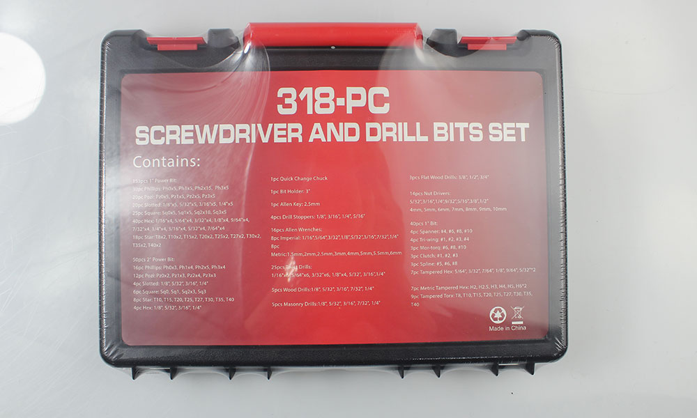 318PCS Drill Bit Set 17