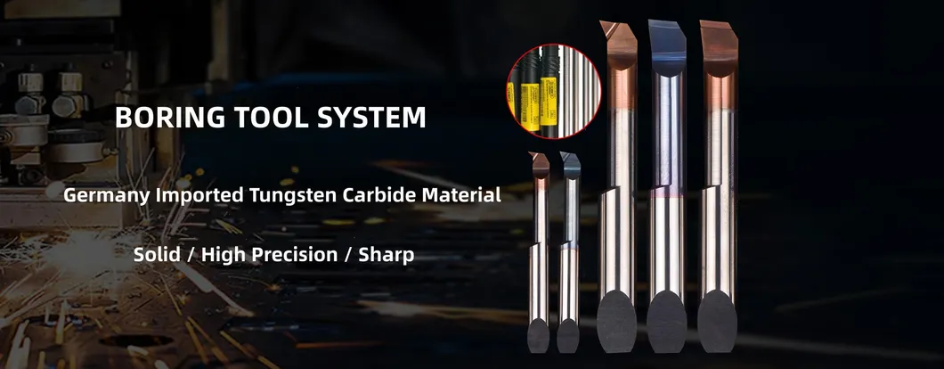 Tungsten Carbide Internal Boring Tool Mbcr Micro Tool Bore for CNC Machines