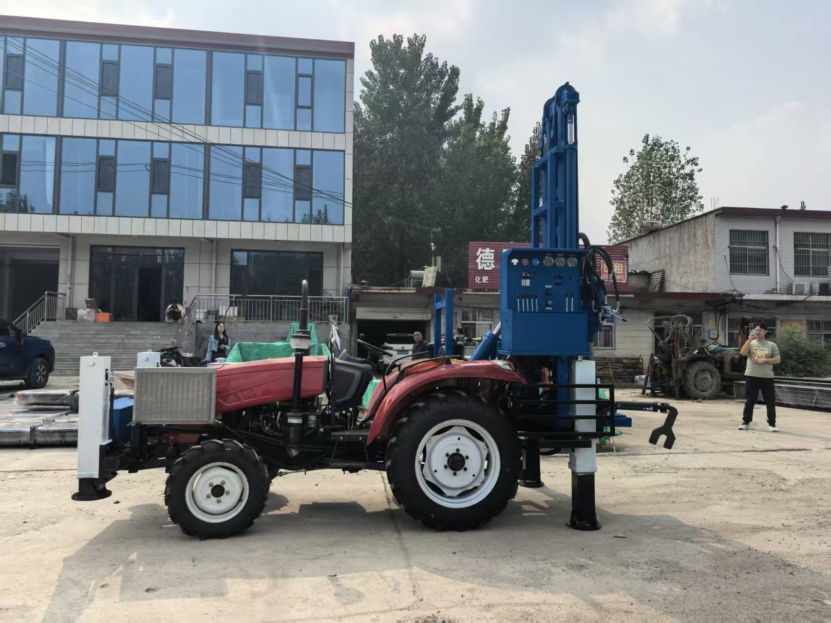 300m Farm Water Well Drill Wheel-Mobile Design | Low Fuel Consumption