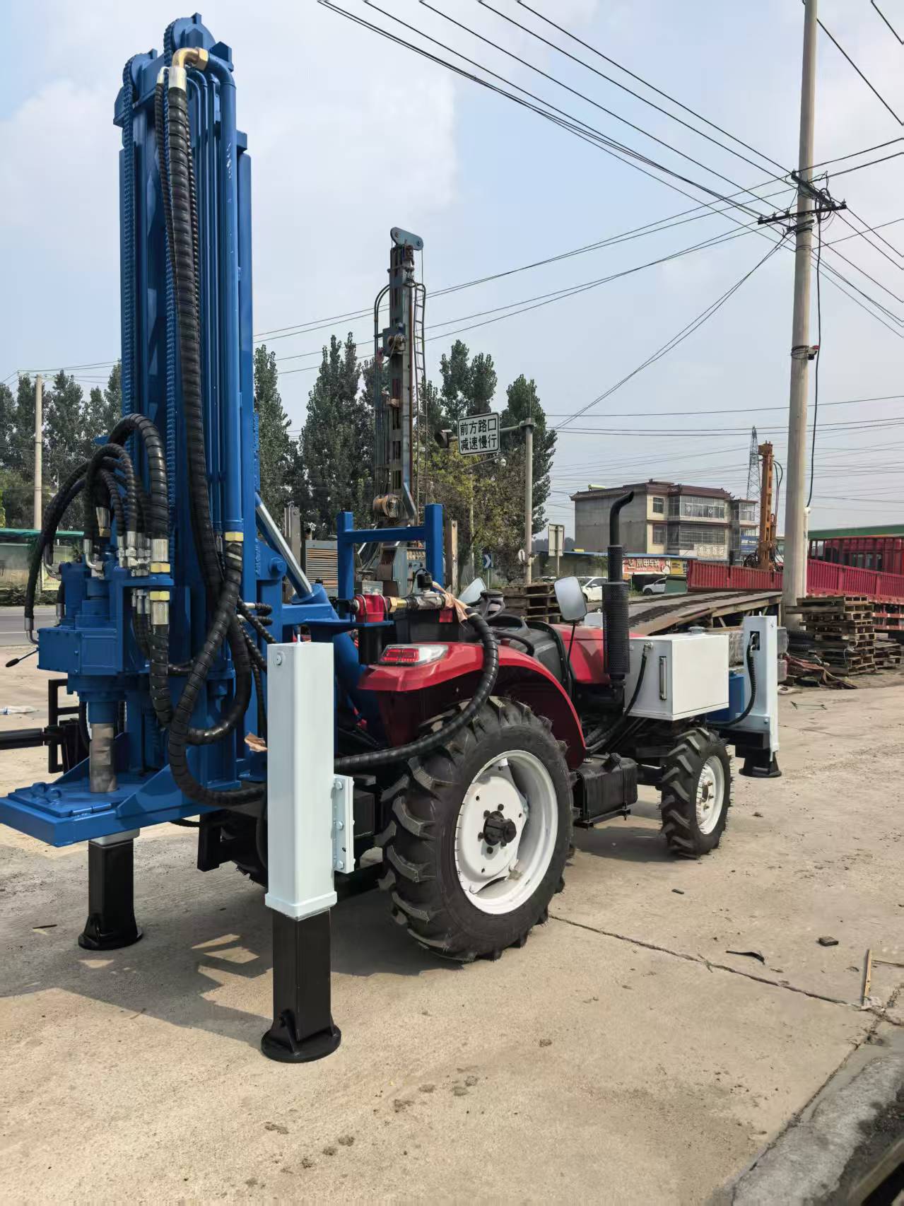 300m Farm Water Well Drill Wheel-Mobile Design | Low Fuel Consumption