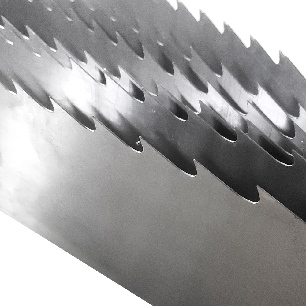 Long Service Life Industrial Wide Band Saw Blades Superior Sharpness for Timber and Log Cutting