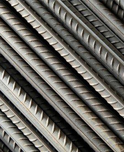 Threaded steel bars