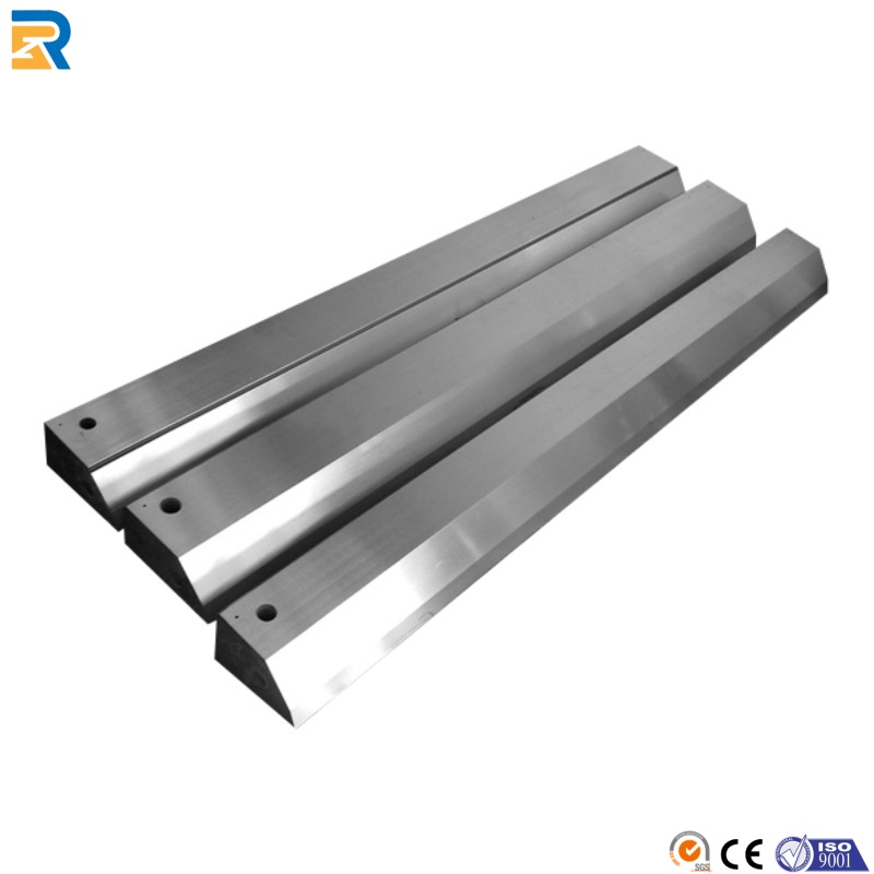 Customized For Machinery Guillotine Shear Blades/Knives Tooth Metal Cutting Tissue Paper Perforating Knife Hydraulic Shearing