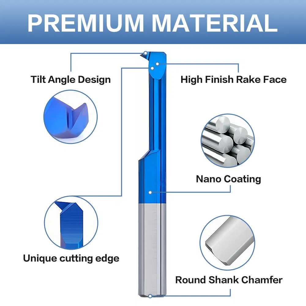 Tungsten Carbide Boring Micro Cutting Tool Boring Bars Turning Boring Tool Boring Bars for Bores CNC Machine