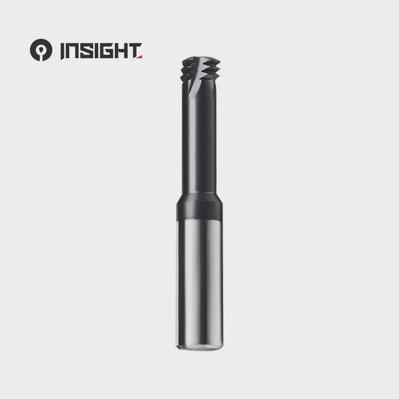 CNC 55/60 ISO Solid Carbide Pith 0.2 - 5.0 Thread Milling Cutter