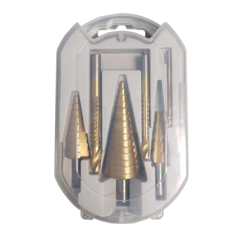 High Hardness Multifunctional Drill Bit Set Lightweight and Convenient Preferred Materials for Step and Pagoda Drilling