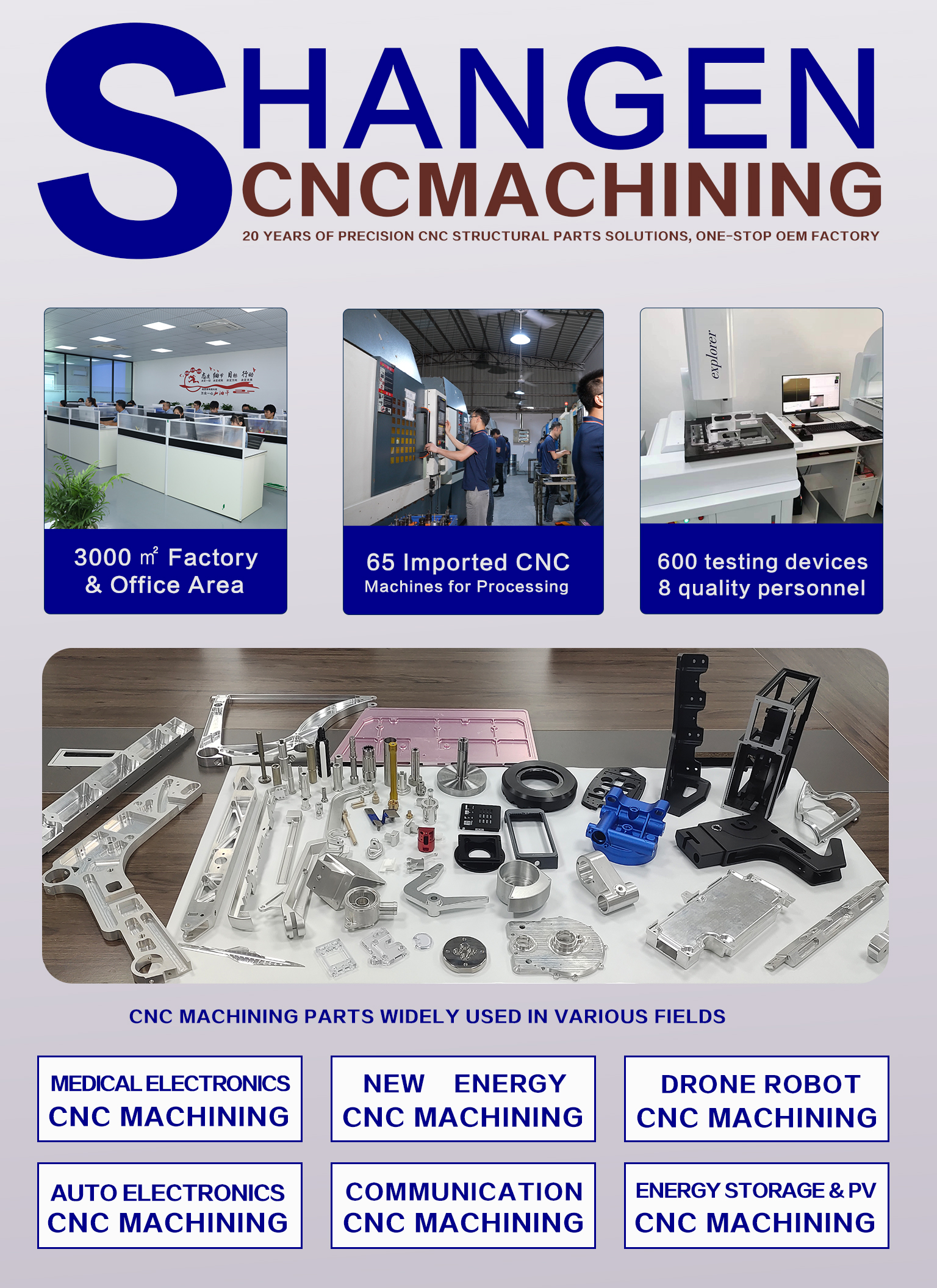 CNC Machining Part Showcase 2
