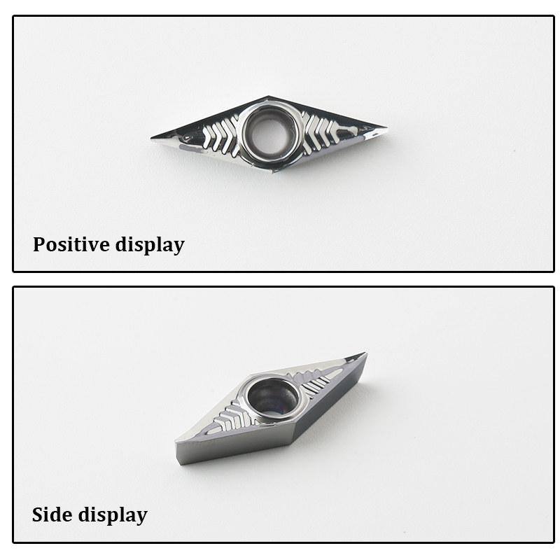 CNC Customized Inserts Tool for Aluminium External VCGT160404-TK DK01 OEM Support Turned Tool