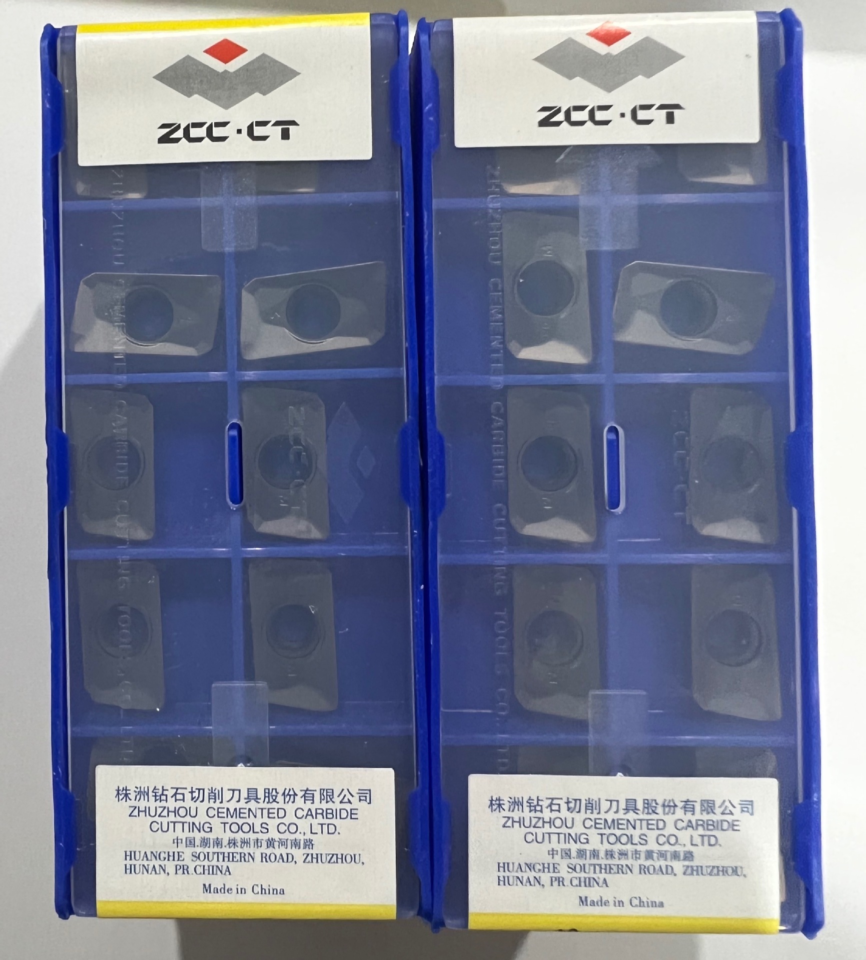 CNC Machine Carbide Cutting Inserts ZCCCT Milling Inserts APMT160408PDER YBG205