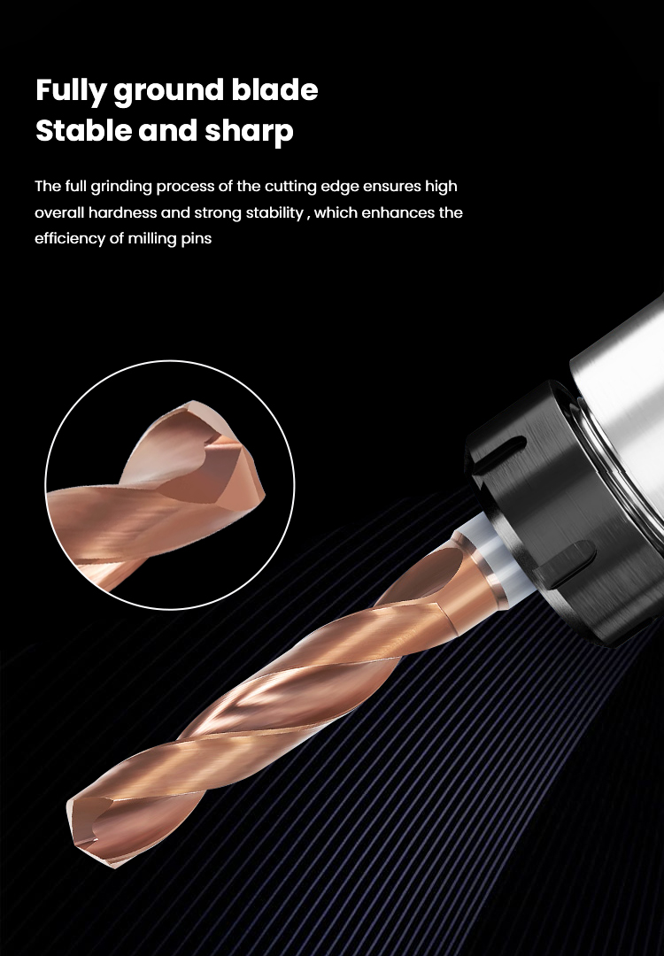 Tungsten Steel Milling Cutter Close Up