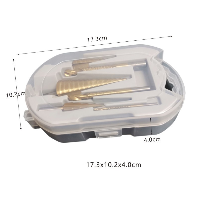 High Hardness Multifunctional Drill Bit Set Lightweight and Convenient Preferred Materials for Step and Pagoda Drilling