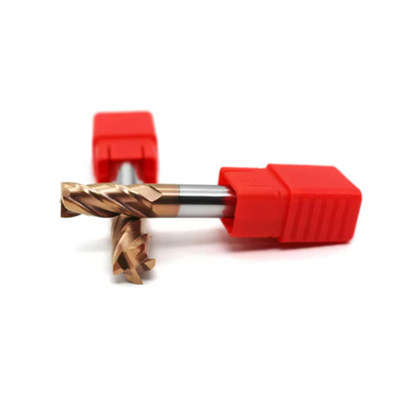 Tungsten Carbide HRC55 4F FLAT End Mills Ball Nose Endmill Drill Bit Cemented Carbide End Mill Cutting Tools CNC Bits Cutter