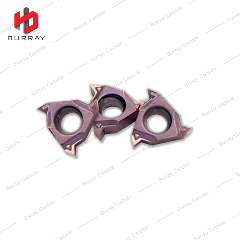 Indexable CarbideThreading Inserts 08IRA60 60deg V Partial Profile Threading Insert Internal Threading and Grooving