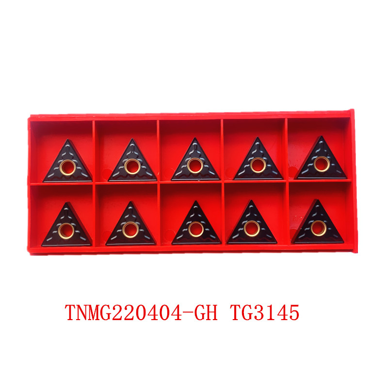 TNMG220404/08/12 CNC Metal Lathe Cutting Tool Triangle-Shaped Carbide Insert for Cast Iron with CVD Coating OEM Customizable
