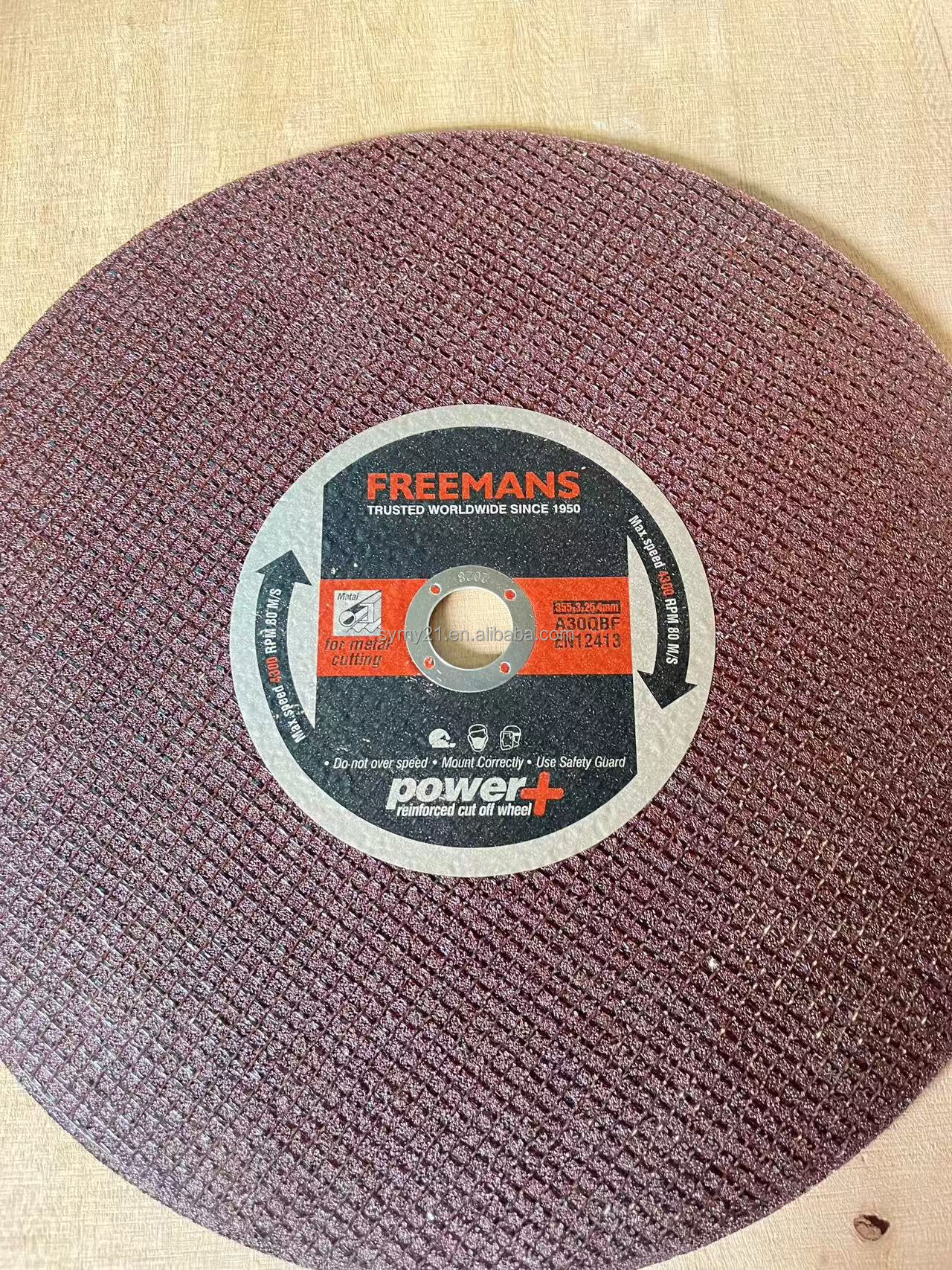 Factory Low Price Spot 14 Inch Cutting Metal/SS Off Cutting Discs 355*3*25.4mm Abrasive Tools Stainless Steel Cutting Disc