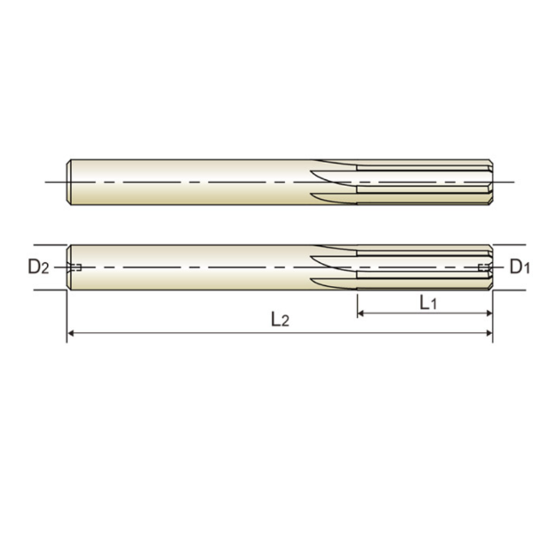 Custom Solid Carbide Straight Chucking Reamer High Precision CNC Hole Finishing Tool for Metalworking Reaming Tools