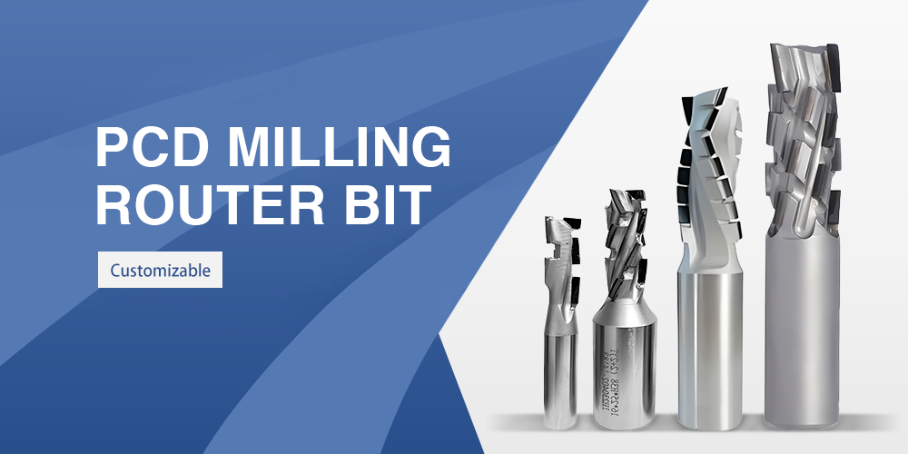 PCD Woodworking Router Bits