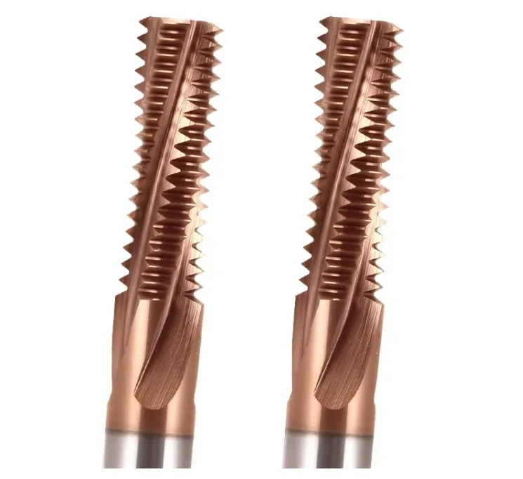Solid Tungsten Carbide End Mill CNC Tool Carbide Cutter Thread Milling Cutter