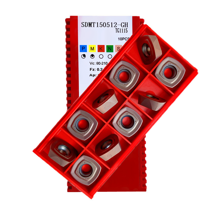 SDMT120512-GH TG1115 PVD Coated OEM Indexable Carbide Inserts for Lathe &amp; Milling Tools